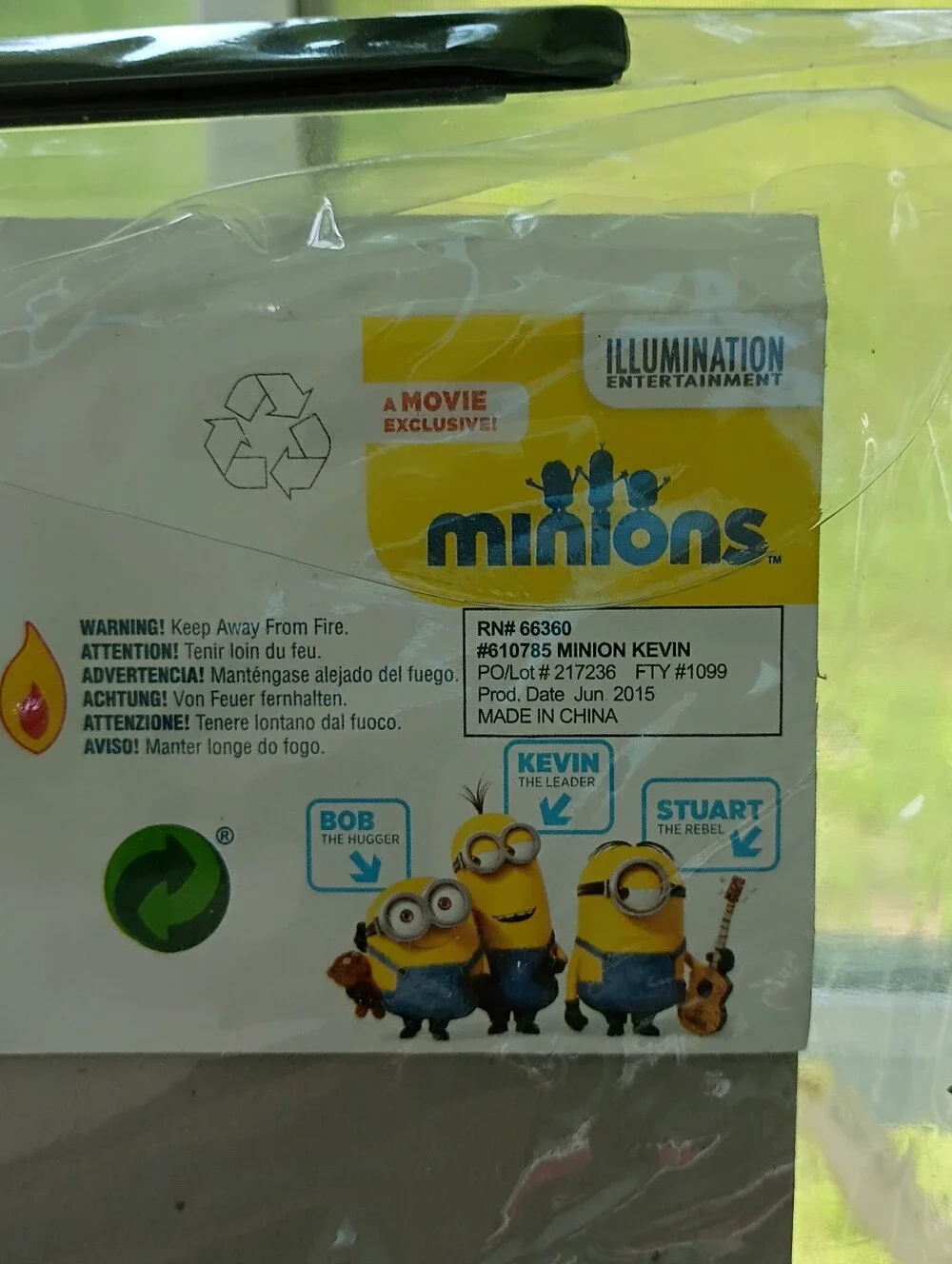 Complete minions Kevin costume size small #213 Kids Halloween Costume NIP